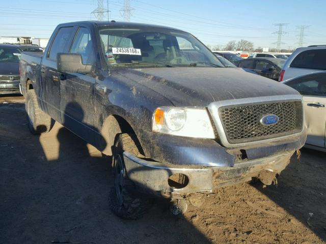 1FTPW14V87KA45937 - 2007 FORD F150 SUPER BLUE photo 1