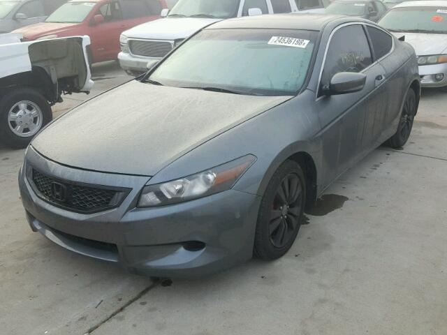 1HGCS1B88AA015245 - 2010 HONDA ACCORD EXL GRAY photo 2