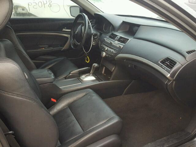 1HGCS1B88AA015245 - 2010 HONDA ACCORD EXL GRAY photo 5