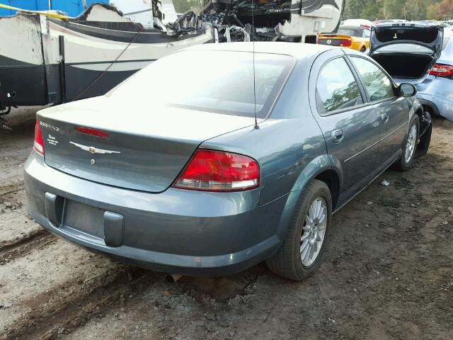 1C3EL46X26N226484 - 2006 CHRYSLER SEBRING GREEN photo 4