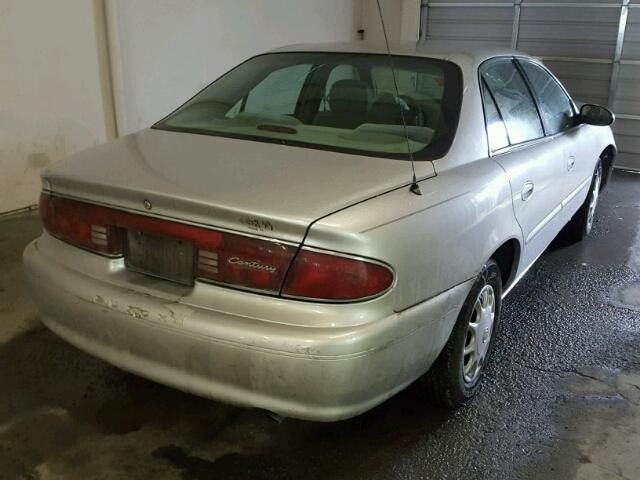 2G4WS52J441185067 - 2004 BUICK CENTURY CU SILVER photo 4