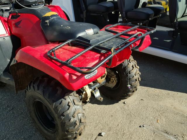 1HFTE4003H4311129 - 2017 HONDA TRX420 FM RED photo 9