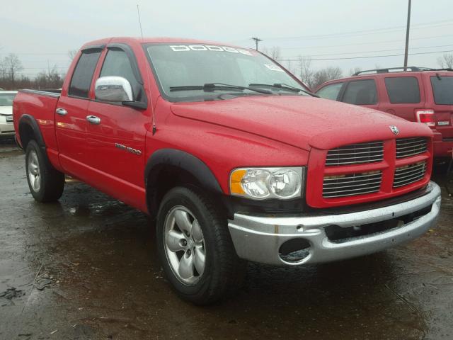 1D7HU18Z03J548181 - 2003 DODGE RAM 1500 S RED photo 1