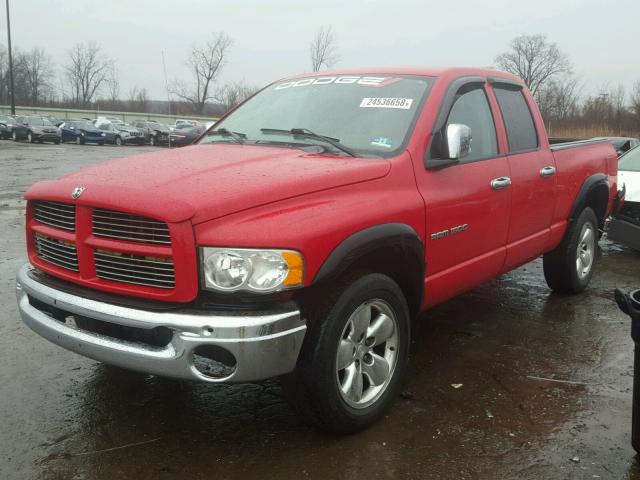 1D7HU18Z03J548181 - 2003 DODGE RAM 1500 S RED photo 2