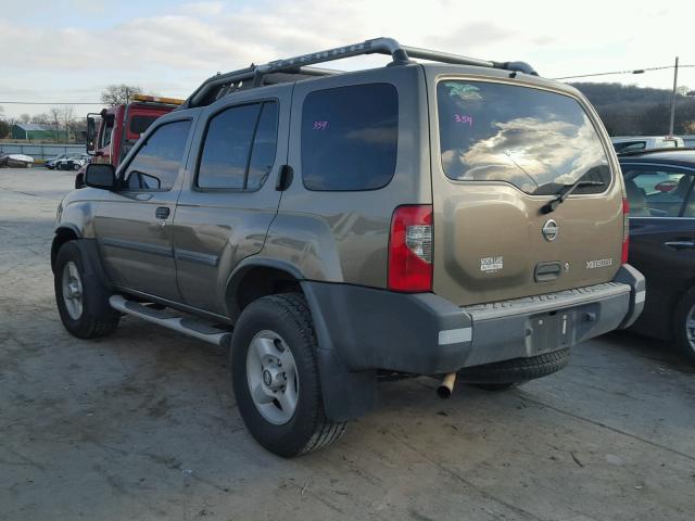 5N1ED28T82C550550 - 2002 NISSAN XTERRA XE TAN photo 3