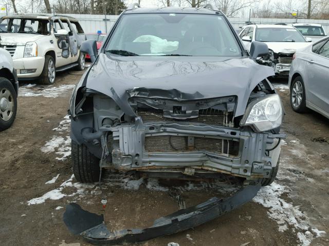 3GSCL33P68S661653 - 2008 SATURN VUE XE GRAY photo 9