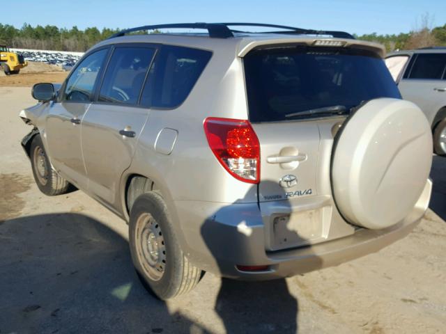 JTMZD33V575067923 - 2007 TOYOTA RAV4 TAN photo 3