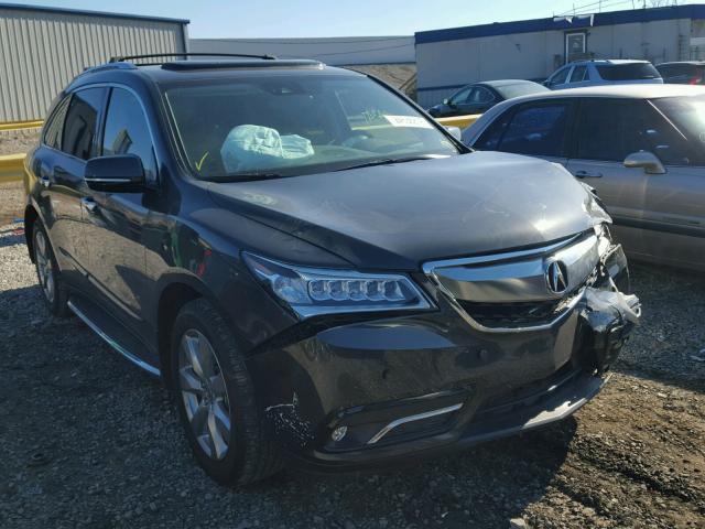 5FRYD4H94GB024085 - 2016 ACURA MDX ADVANC CHARCOAL photo 1