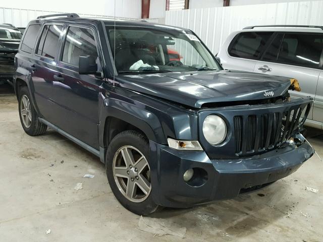 1J8FT28W57D398632 - 2007 JEEP PATRIOT SP BLACK photo 1