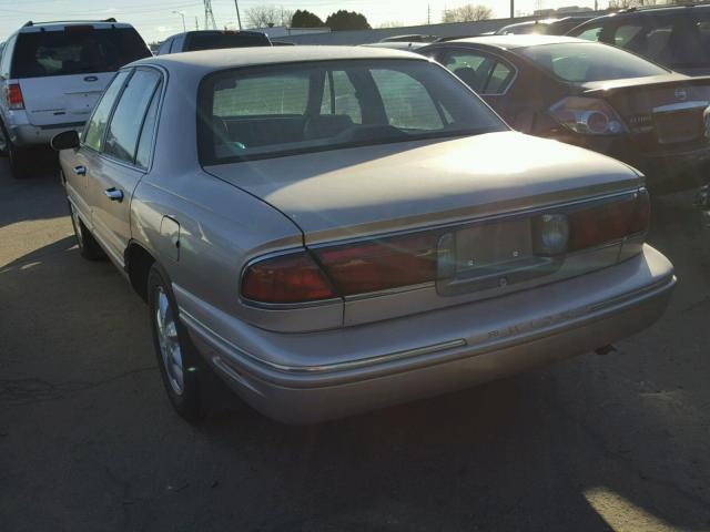 1G4HR52K1WH480219 - 1998 BUICK LESABRE LI TAN photo 3