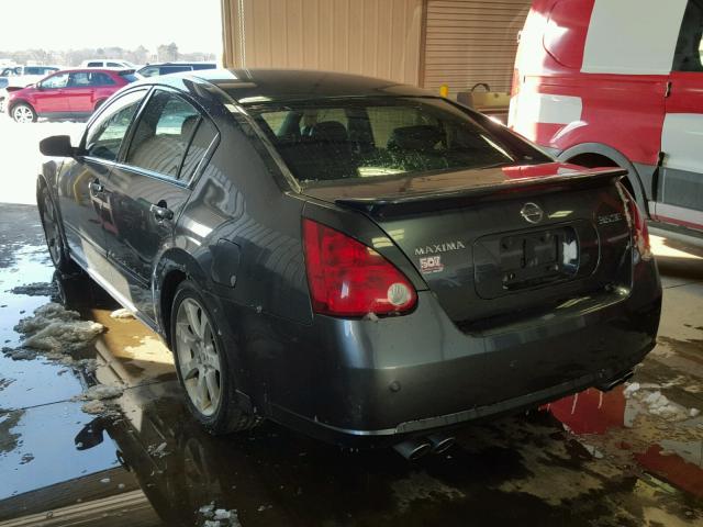 1N4BA41E67C859034 - 2007 NISSAN MAXIMA SE GRAY photo 3