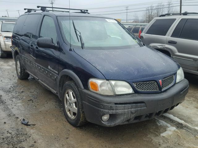 1GMDV03E24D108429 - 2004 PONTIAC MONTANA BLUE photo 1