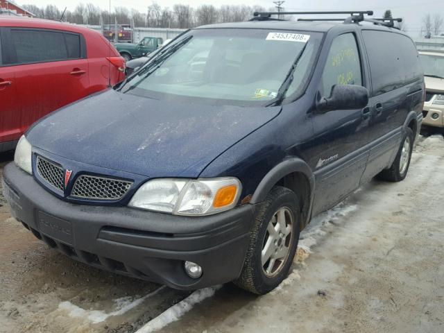 1GMDV03E24D108429 - 2004 PONTIAC MONTANA BLUE photo 2