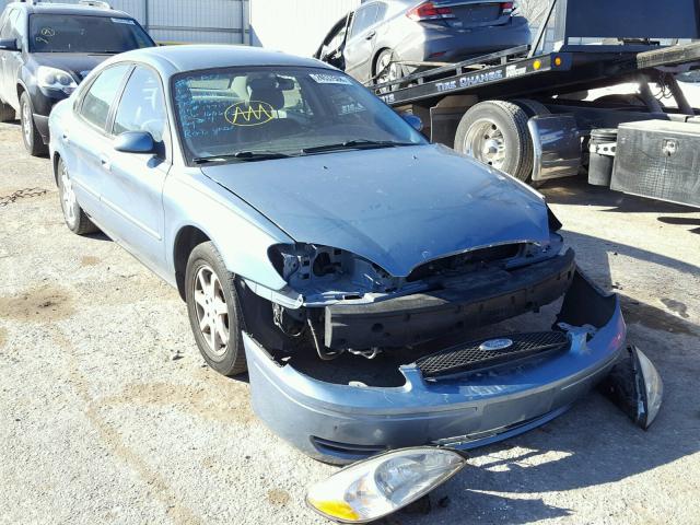 1FAFP56UX7A197184 - 2007 FORD TAURUS SEL TURQUOISE photo 1