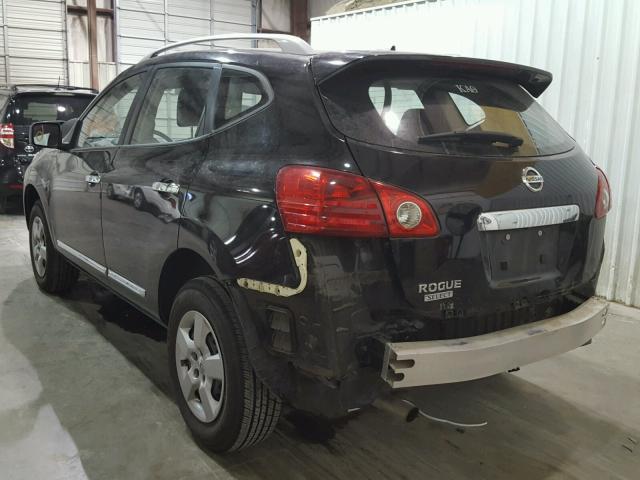 JN8AS5MT4EW625235 - 2014 NISSAN ROGUE SELE BLACK photo 3