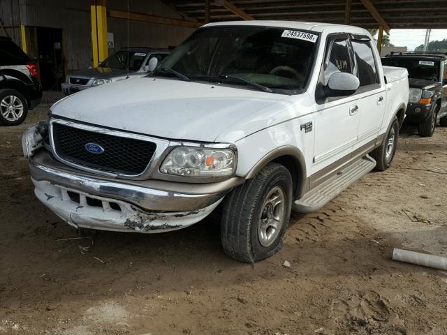 1FTRW07L03KB71264 - 2003 FORD F150 SUPER WHITE photo 2