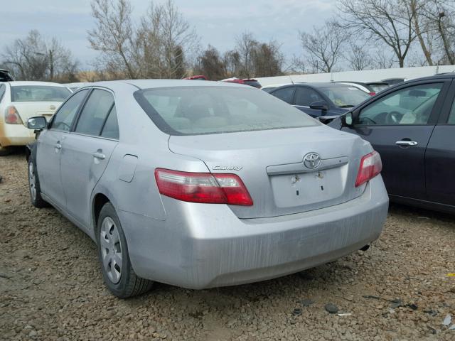 4T1BE46K77U164631 - 2007 TOYOTA CAMRY NEW SILVER photo 3