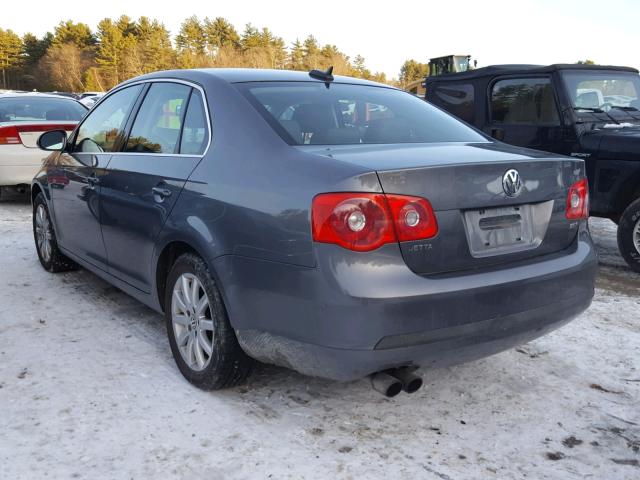 3VWAJ71KX6M668367 - 2006 VOLKSWAGEN JETTA 2.0T GRAY photo 3