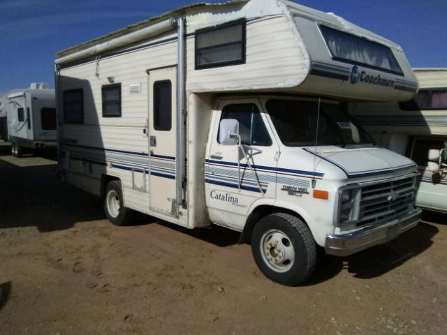 2GBJG31K5L4107722 - 1990 CHEVROLET G30 WHITE photo 1