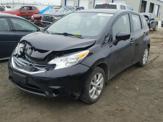 3N1CE2CP8GL366002 - 2016 NISSAN VERSA NOTE BLACK photo 2