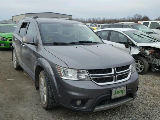 3C4PDCDG4CT345390 - 2012 DODGE JOURNEY CR GRAY photo 1