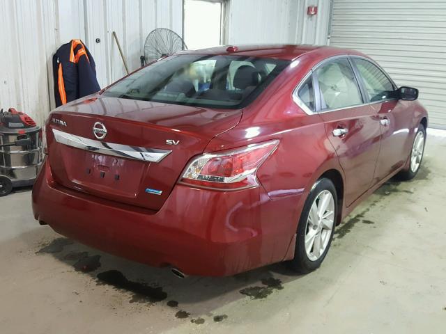 1N4AL3AP6DN454471 - 2013 NISSAN ALTIMA 2.5 RED photo 4