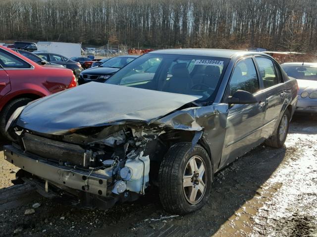 1G1ZT52804F143914 - 2004 CHEVROLET MALIBU LS GRAY photo 2