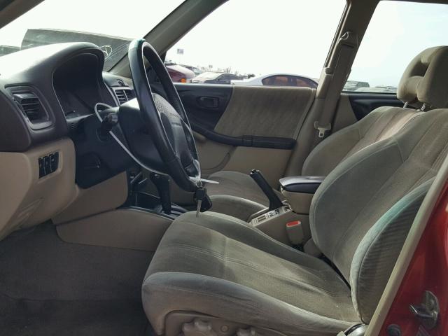 JF1SF65611H717331 - 2001 SUBARU FORESTER S Կարմիր լուսանկար 5