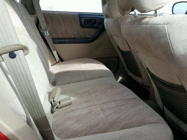JF1SF65611H717331 - 2001 SUBARU FORESTER S Կարմիր լուսանկար 6