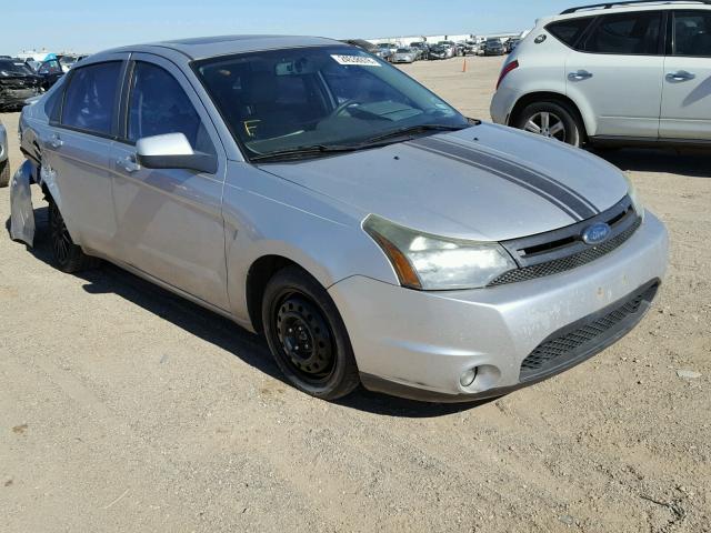 1FAHP3GN5AW207134 - 2010 FORD FOCUS SES SILVER photo 1