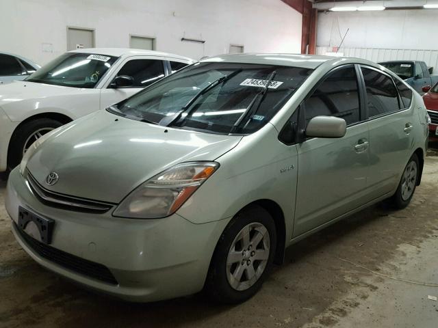 JTDKB20U183323081 - 2008 TOYOTA PRIUS GREEN photo 2