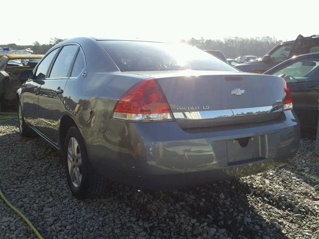 2G1WB58K381281257 - 2008 CHEVROLET IMPALA LS GRAY photo 3