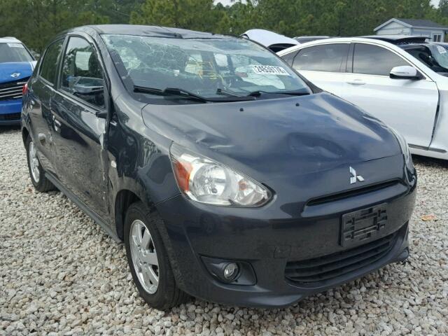 ML32A4HJ5EH012070 - 2014 MITSUBISHI MIRAGE ES CHARCOAL photo 1