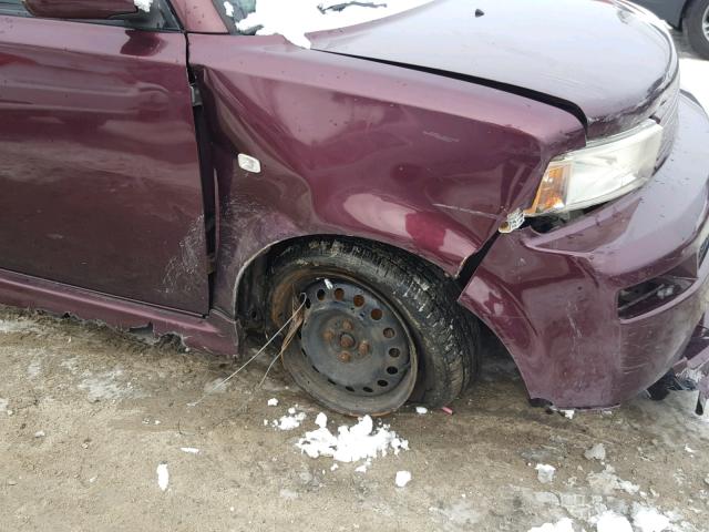 JTLKT324664038601 - 2006 TOYOTA SCION XB 栗色 照片 9