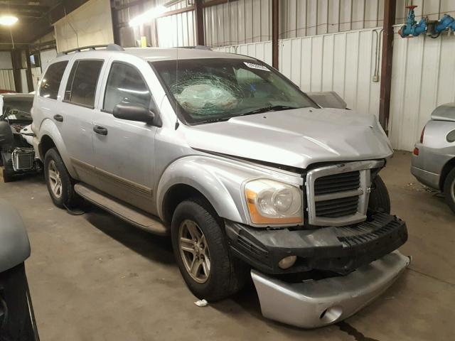 1D4HB48N45F557795 - 2005 DODGE DURANGO SL SILVER photo 1