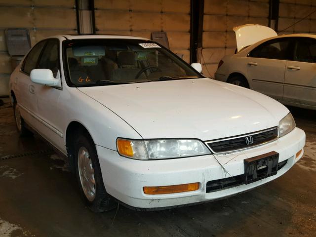 1HGCD5554VA196076 - 1997 HONDA ACCORD EX WHITE photo 1