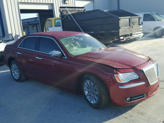 2C3CCAEG1DH713155 - 2013 CHRYSLER 300C MAROON photo 1