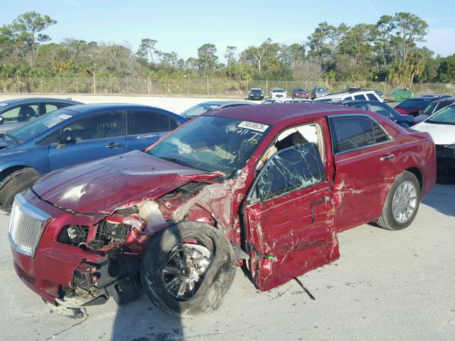 2C3CCAEG1DH713155 - 2013 CHRYSLER 300C MAROON photo 2