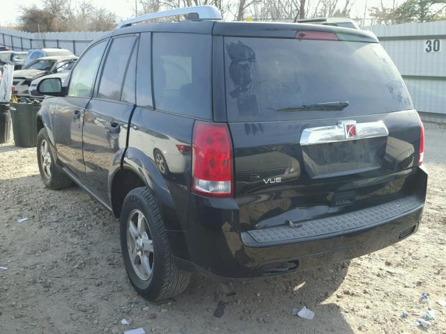 5GZCZ33D96S881022 - 2006 SATURN VUE BLACK photo 3