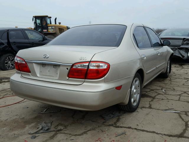 JNKCA31A51T033044 - 2001 INFINITI I30 TAN photo 4