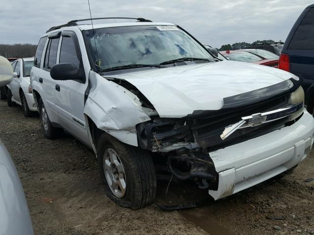 1GNDT13S222365600 - 2002 CHEVROLET TRAILBLAZE WHITE photo 1