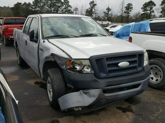 1FTRX12W68FB05533 - 2008 FORD F150 SILVER photo 1