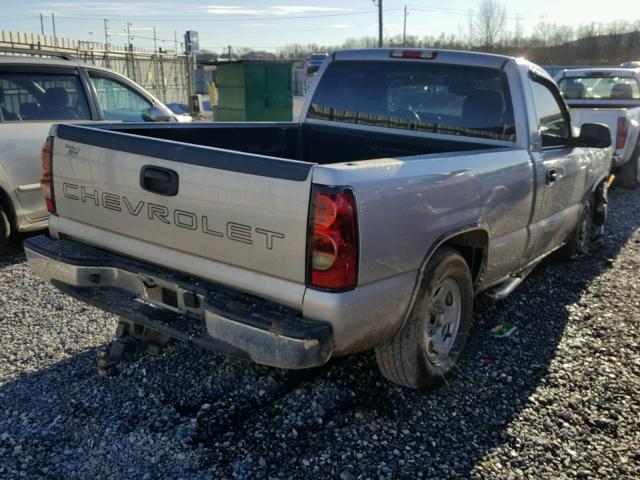 1GCEC14T46Z139625 - 2006 CHEVROLET SILVERADO BEIGE photo 4