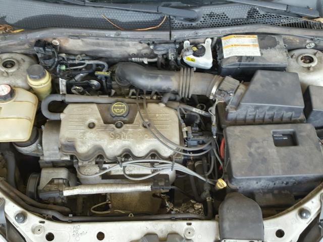 1FAHP34P11W308497 - 2001 FORD FOCUS SE SILVER photo 7