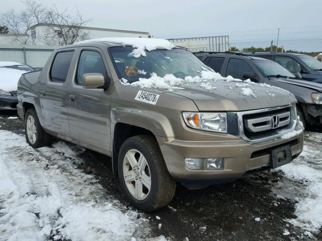 2HJYK16549H501113 - 2009 HONDA RIDGELINE GOLD photo 1