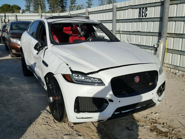 SADCM2BV4HA059780 - 2017 JAGUAR F-PACE S WHITE photo 1