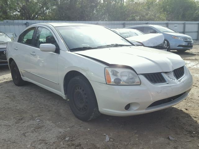 4A3AB36F54E083085 - 2004 MITSUBISHI GALANT ES WHITE photo 1