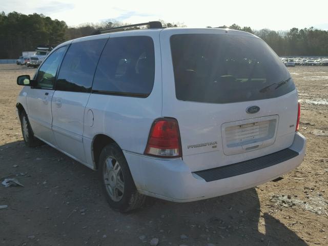 2FMZA52266BA57323 - 2006 FORD FREESTAR S WHITE photo 3