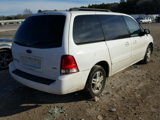 2FMZA52266BA57323 - 2006 FORD FREESTAR S WHITE photo 4