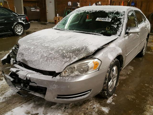 2G1WB55K269281141 - 2006 CHEVROLET IMPALA LS SILVER photo 2